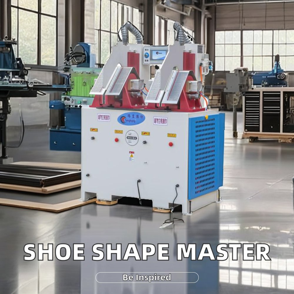 New Auto Boot Vamp Shaping Machine for Shoe Upper Moulding for Shoe Factory and Manufacturing Plant Tenghong TH-51-2P
