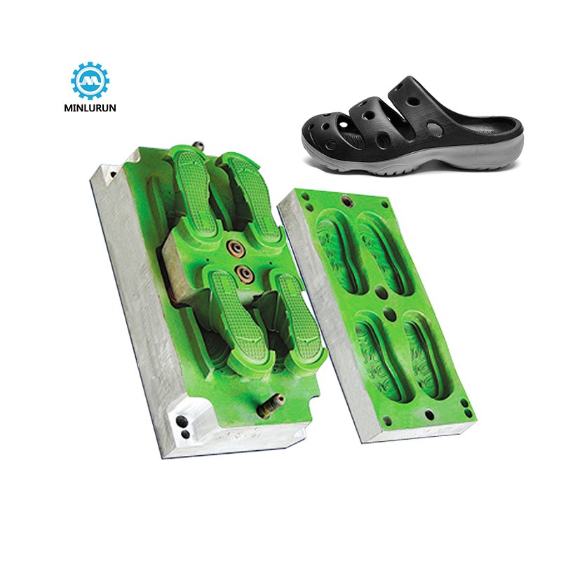 Best Price Double Colors EVA Slipper Foaming Mould Injection Machine Making Shoes Aluminum Mold