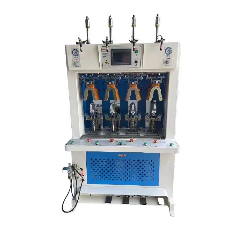 Double cold and double hot heel airbag forming machine heel forming machine
