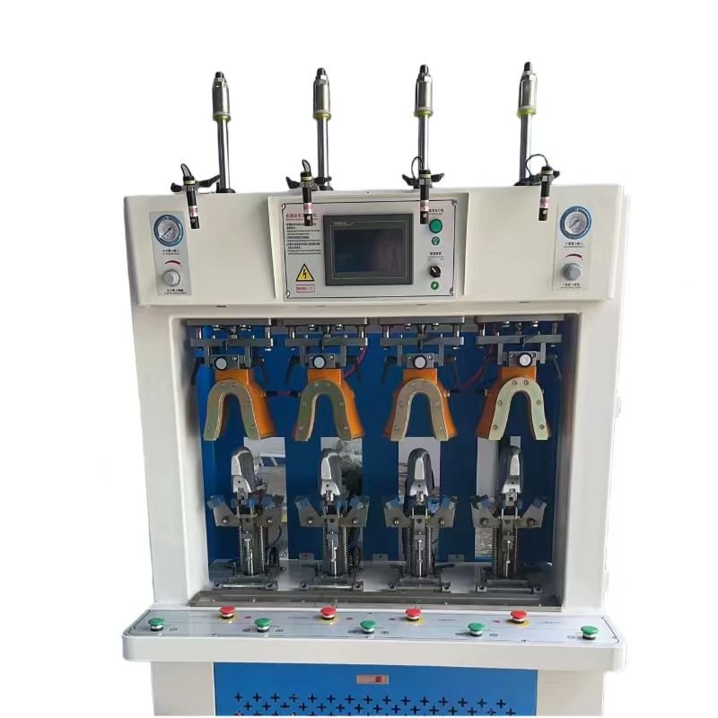 Double cold and double hot heel airbag forming machine heel forming machine
