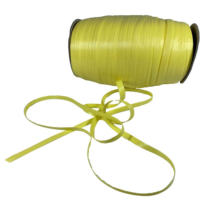 N95 Facemask Yellow TPU Anti Slip Band Tenacity Framilon Elastic Tape Belt