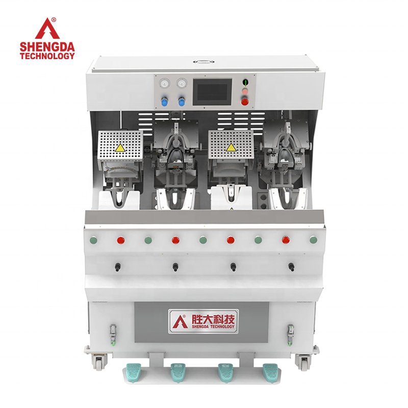 SHENGDA M11 Two Hot Two Cold Sport Shoe Counter Back Part Heel Molding Machine Vamp Upper Toe Moulding Shoe Making Machine