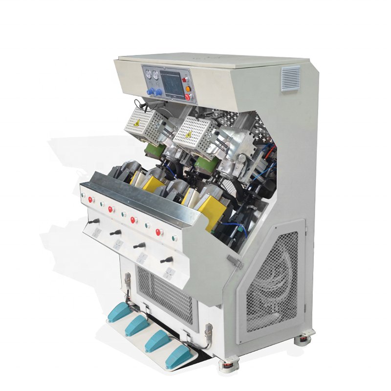 SHENGDA M11 Two Hot Two Cold Sport Shoe Counter Back Part Heel Molding Machine Vamp Upper Toe Moulding Shoe Making Machine