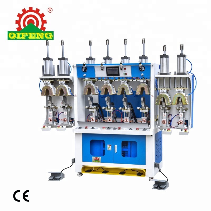 Air bag type rear sizing machine QF-878F-4C4H shoe moulding machine