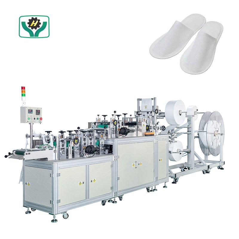 Slippers Small Business Hotel Spa Travel Disposable Shoes Making Machine Auto Fully Automatic