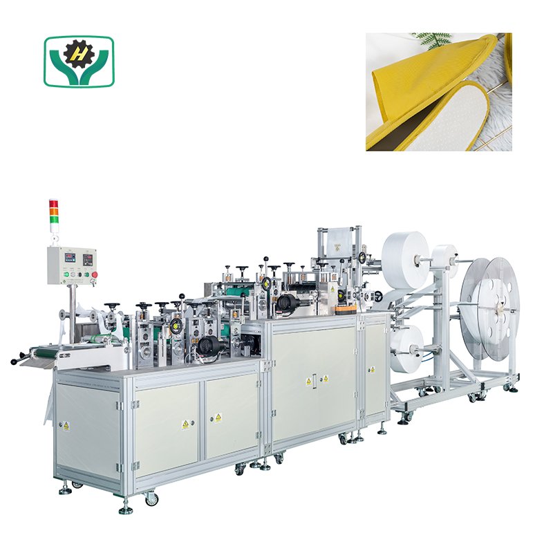 Slippers Small Business Hotel Spa Travel Disposable Shoes Making Machine Auto Fully Automatic