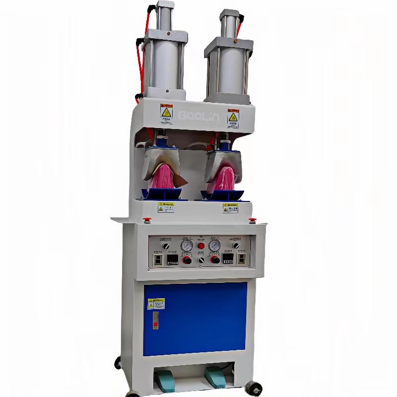 Manufacturer Supplies Shoe Upper Shaping Machine Hot double Cylinder Shoe Upper Shaping Machine