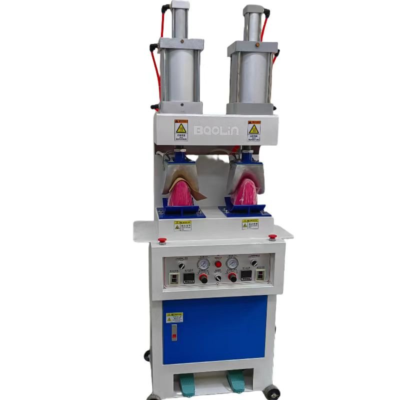 Manufacturer Supplies Shoe Upper Shaping Machine Hot double Cylinder Shoe Upper Shaping Machine