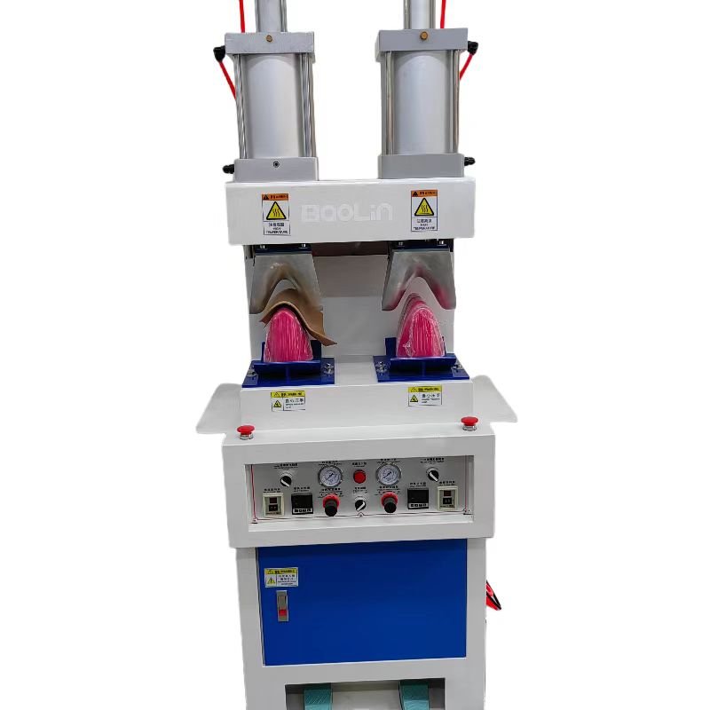 Manufacturer Supplies Shoe Upper Shaping Machine Hot double Cylinder Shoe Upper Shaping Machine