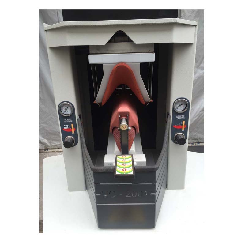 VC-2001 shoe upper vamp shaping moulding forming crimping machine VC2001