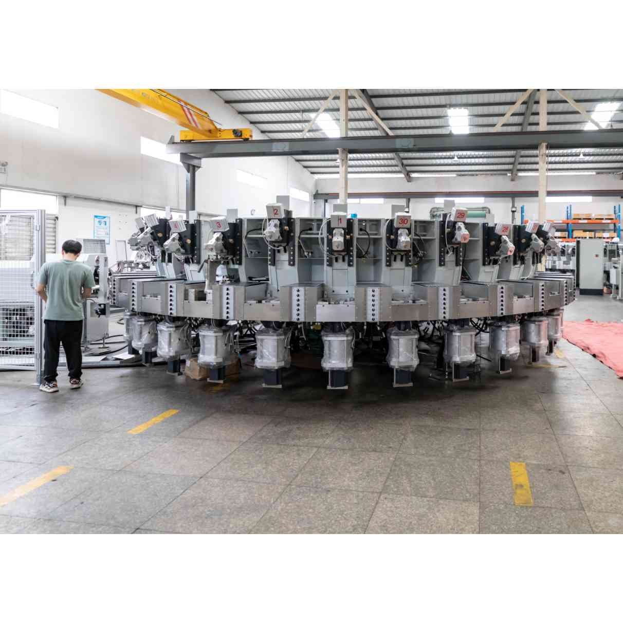 Perfect Quality Injection Blow Moulding Machine 8 Station Rotary Double Density Pu Injection Machine