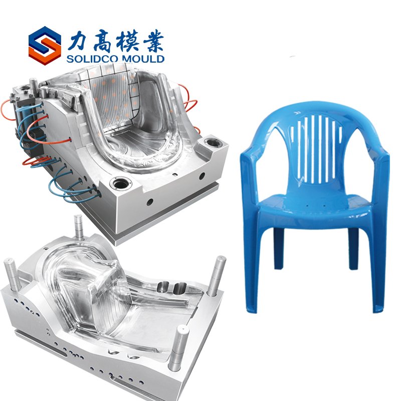 Profession Custom Injection Plastic Chair Mold Stackable Outdoor Garden Chair Mould