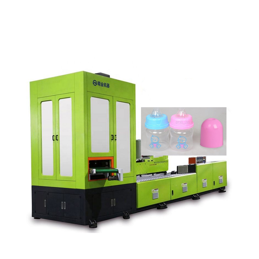 Fully Automatic Baby Milk Bottle One Step Injection Stretch Blow Molding machine 200ml