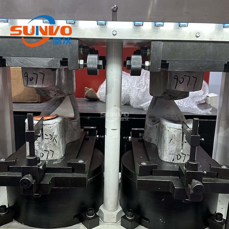 Big Power Computerized 80Tons Double Station Insole Moulding Machine Midsole Shaping Machine