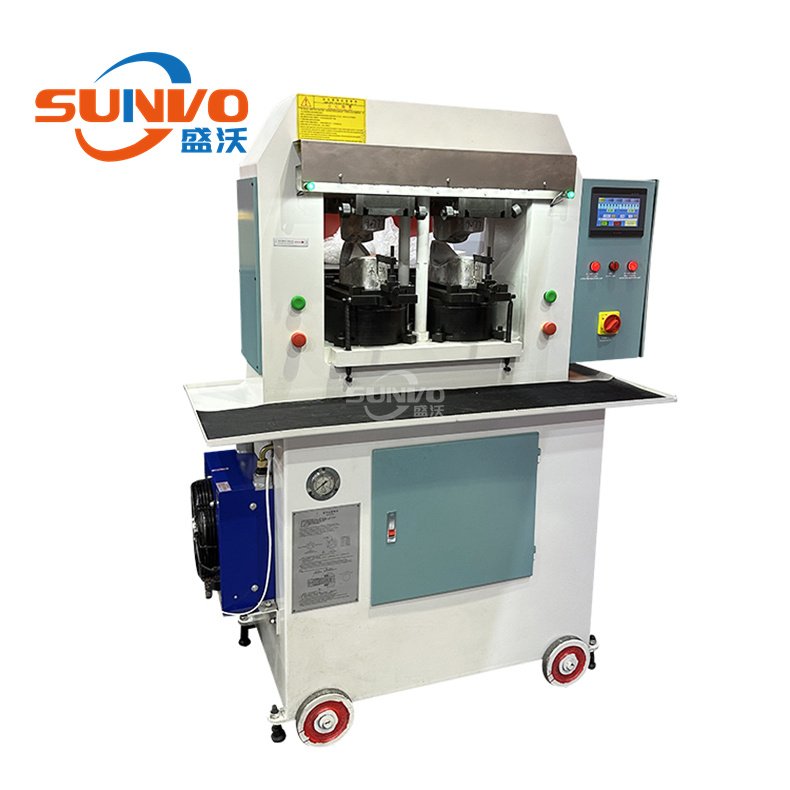 Big Power Computerized 80Tons Double Station Insole Moulding Machine Midsole Shaping Machine