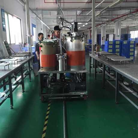 Dongguan Liquid Silicone Lsr AB Silica Gel PU Polyurethane Medical Insoles Artificial Breast Potting Making machine