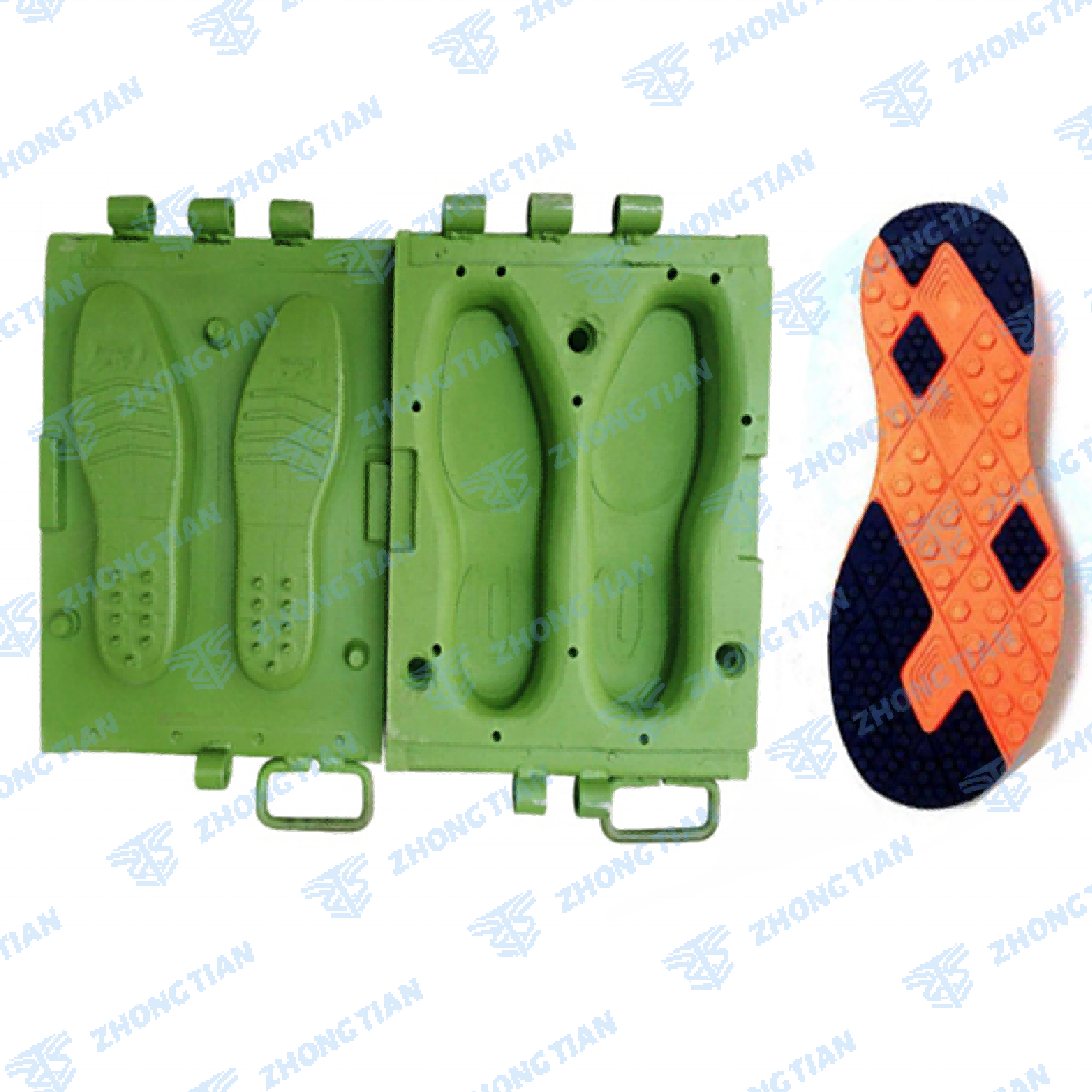 Top selling with high quality EVA hot and cold shoes sole mould shoe making machine automatic