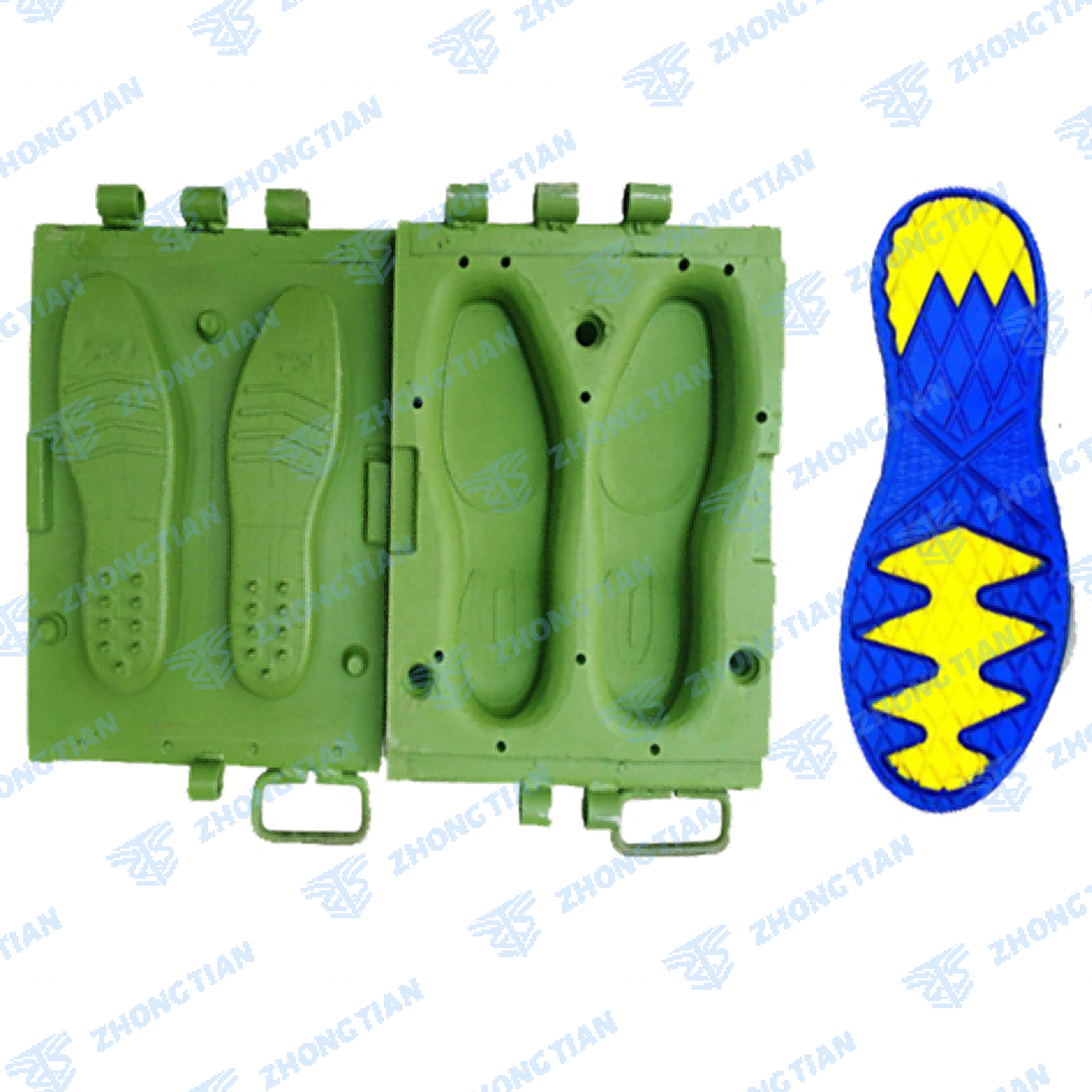 Top selling with high quality EVA hot and cold shoes sole mould shoe making machine automatic