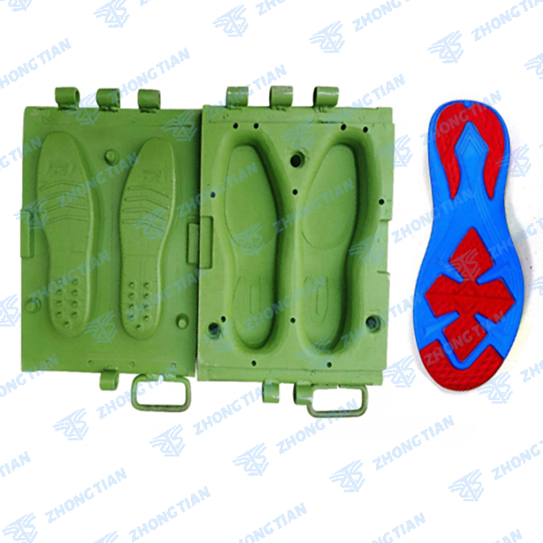 Top selling with high quality EVA hot and cold shoes sole mould shoe making machine automatic