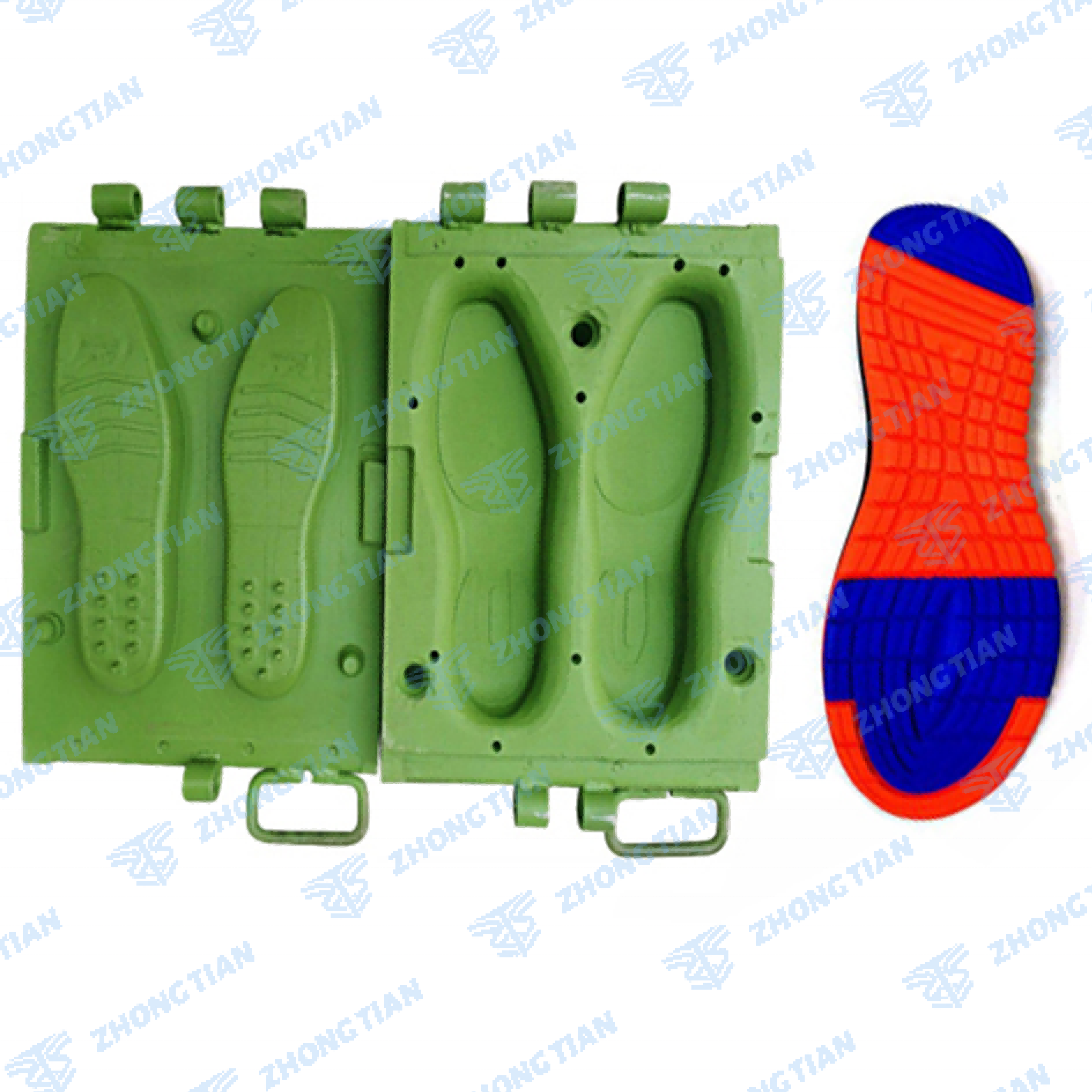 Top selling with high quality EVA hot and cold shoes sole mould shoe making machine automatic