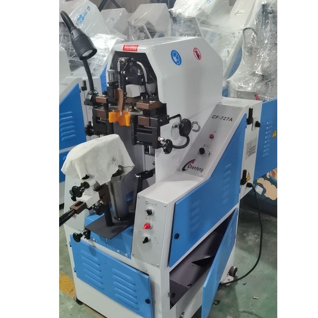 Chenfeng refurbished rebuilt hydraulic computerized auto-cement side and heel lasting machine CF-639MA