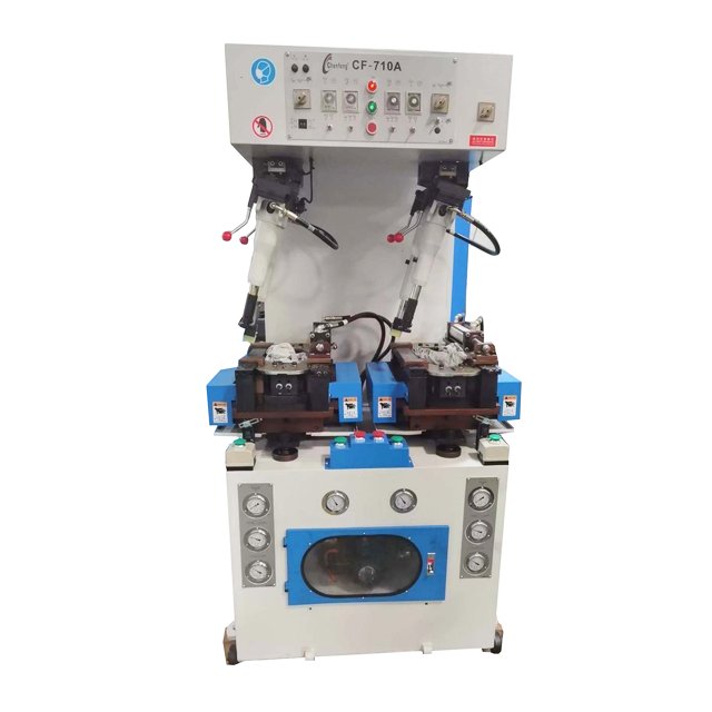Chenfeng refurbished rebuilt hydraulic computerized auto-cement side and heel lasting machine CF-639MA
