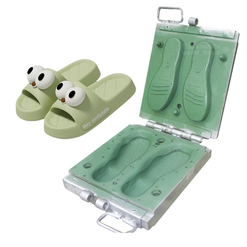 High-Quality EVA Sandals Slippers Injection Two Times Mould