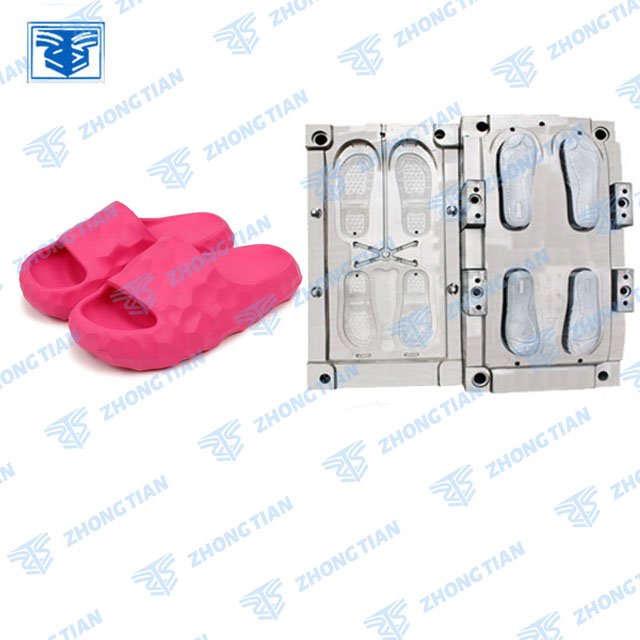 Good Price CNC Process EVA Injection Sole Shoe Slipper Mould Making Machine