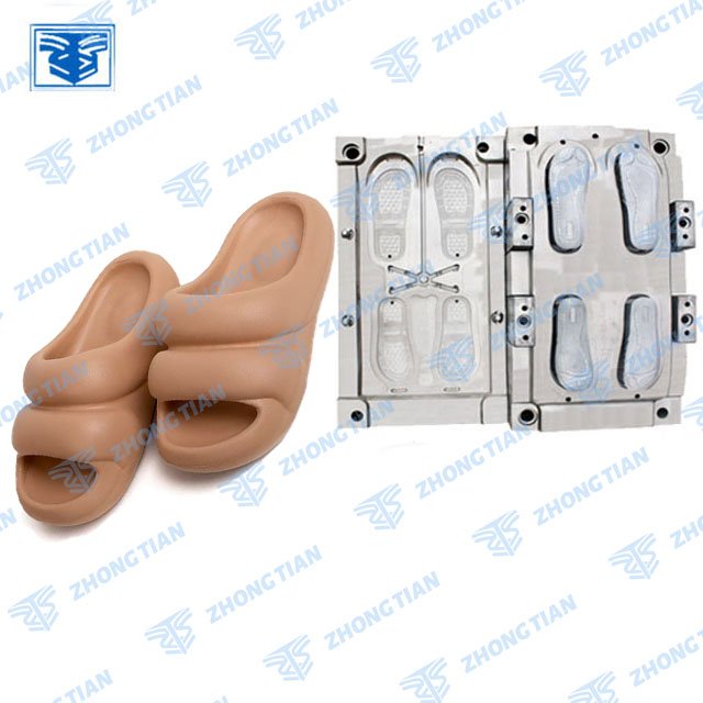 Good Price CNC Process EVA Injection Sole Shoe Slipper Mould Making Machine