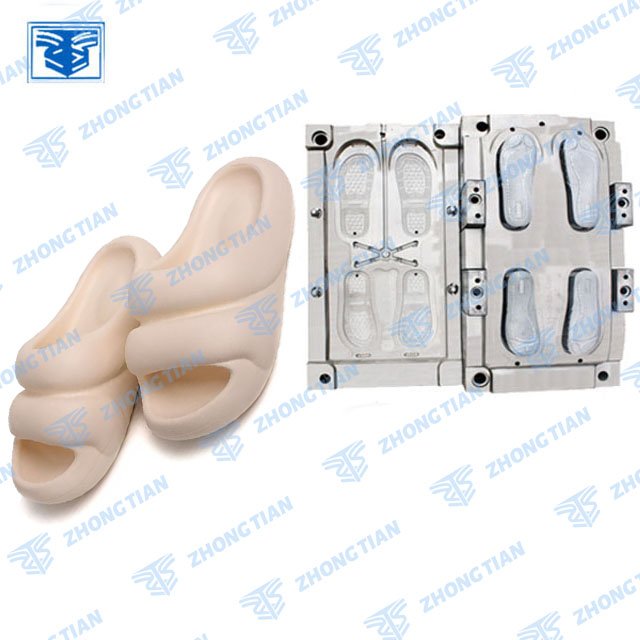 Good Price CNC Process EVA Injection Sole Shoe Slipper Mould Making Machine