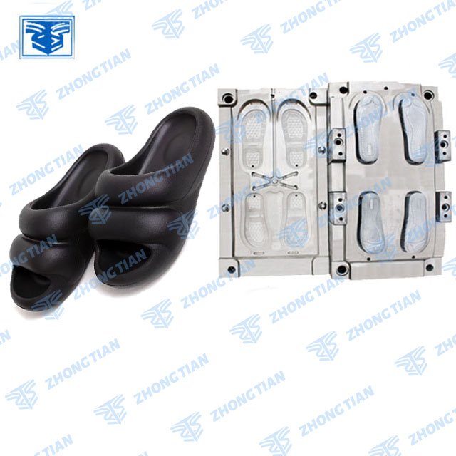 Good Price CNC Process EVA Injection Sole Shoe Slipper Mould Making Machine