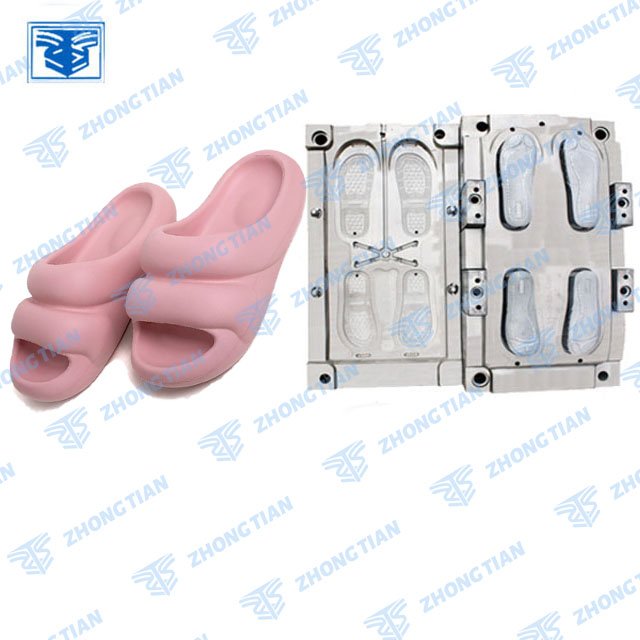 Good Price CNC Process EVA Injection Sole Shoe Slipper Mould Making Machine