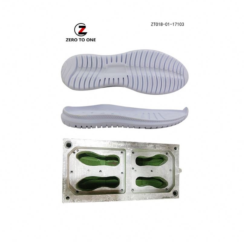 Jinjiang Mold Maker China Factory Pop Sell EVA Injection Shoes Sole Mould EVA outsole die
