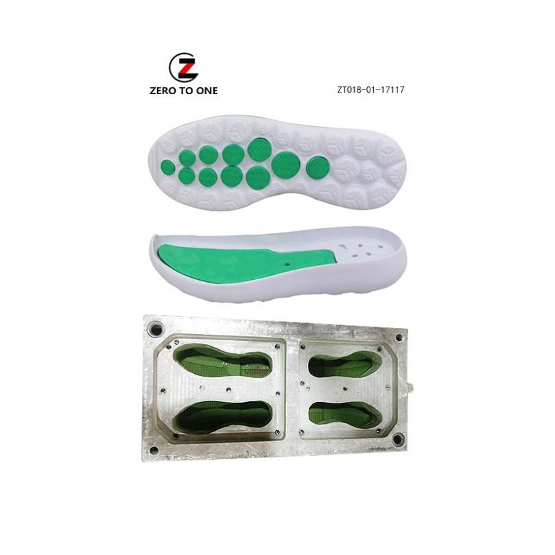Jinjiang Mold Maker China Factory Pop Sell EVA Injection Shoes Sole Mould EVA outsole die