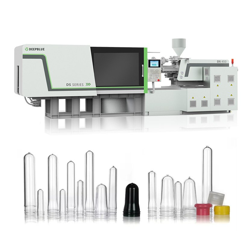 DS450 ton full automatic plastic bottles pet preform bottle making injection molding moulding machine