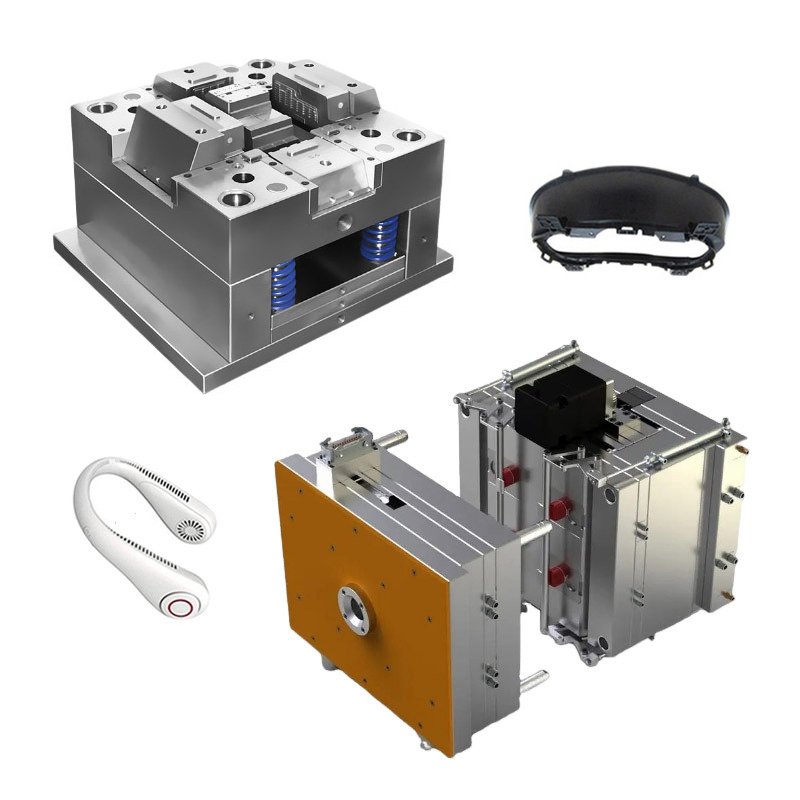 OEM Custom Injection Plastic Molds High Quality CNC Machine for Various Industries Household Appliances Made Metal Steel Rubber