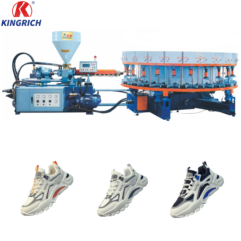 Single color automatic High-Yield upper shoe injection molding machine