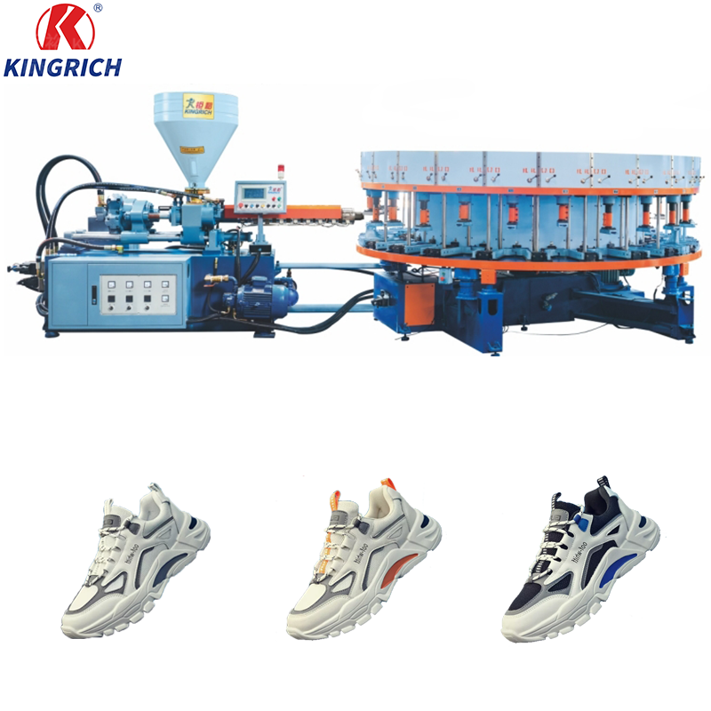Single color automatic High-Yield upper shoe injection molding machine