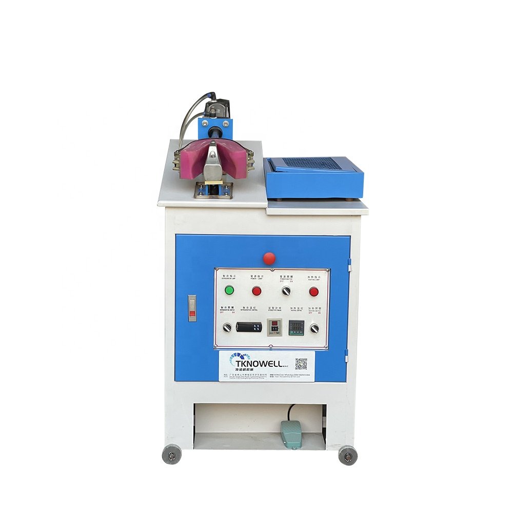 Shoe Heel Seating Back Counter Back Moulding Cold And Heat Setting Back Part Moulding Shaping Machine Shoe Machine