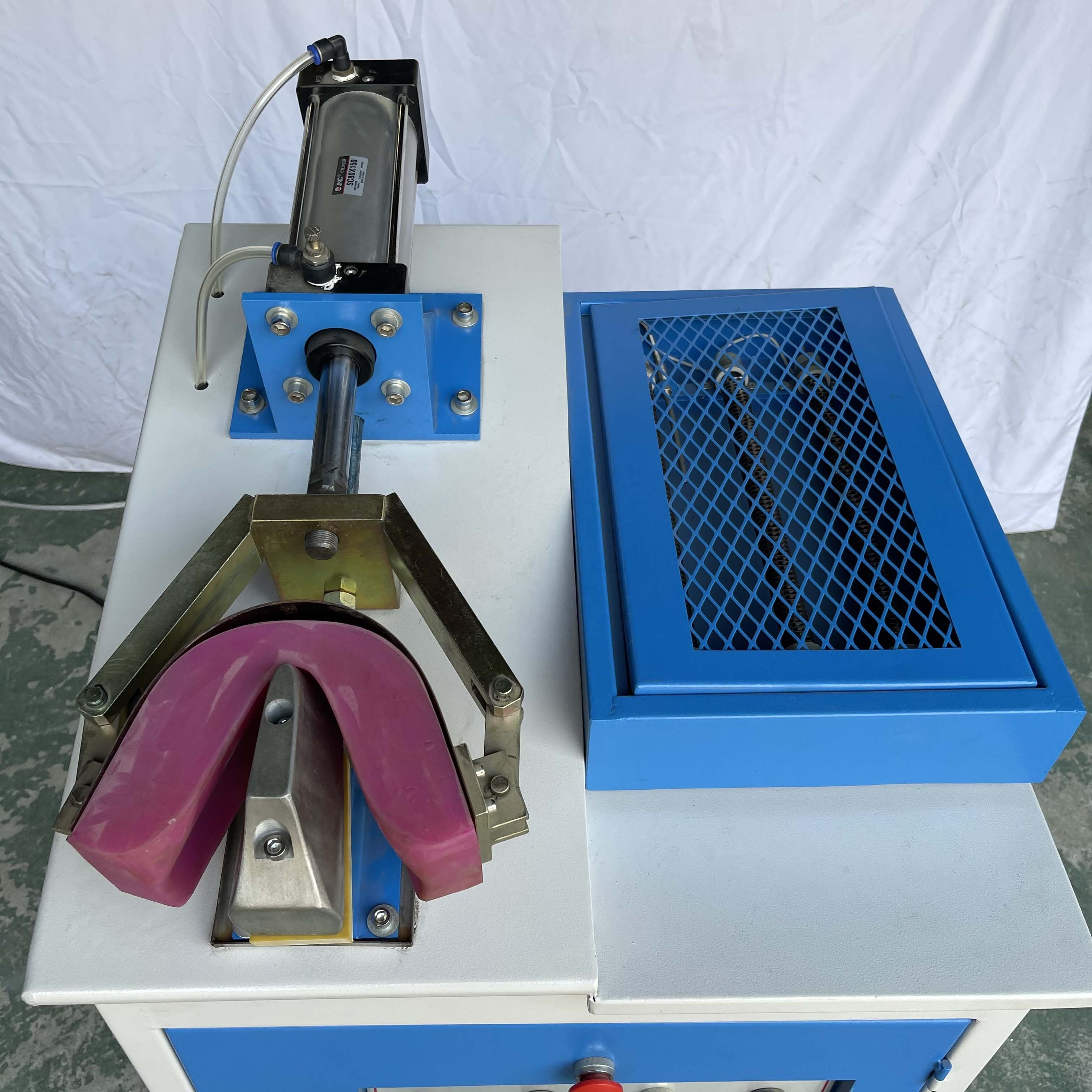 Shoe Heel Seating Back Counter Back Moulding Cold And Heat Setting Back Part Moulding Shaping Machine Shoe Machine
