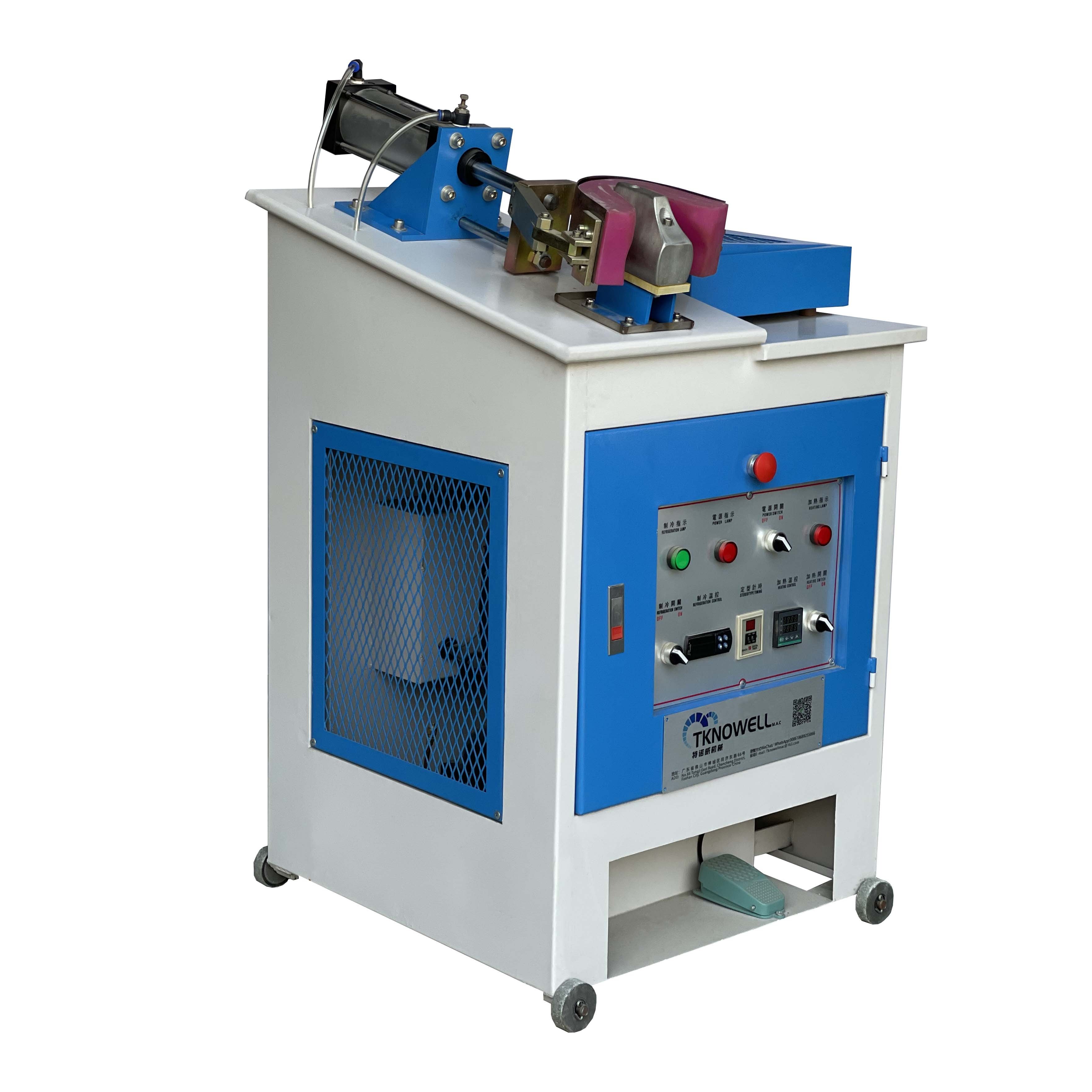 Shoe Heel Seating Back Counter Back Moulding Cold And Heat Setting Back Part Moulding Shaping Machine Shoe Machine