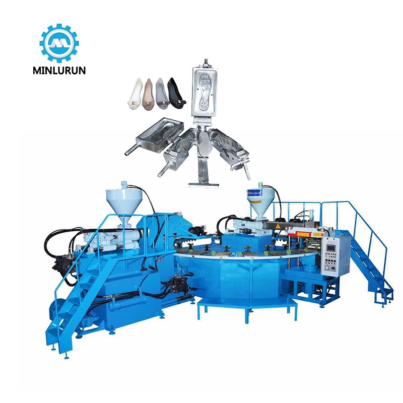 Top Quality 2 Color TPR PVC TPU Shoes Sole Making Machine Footwear Injection Molding Sneaker Outsole Inject Making Machines