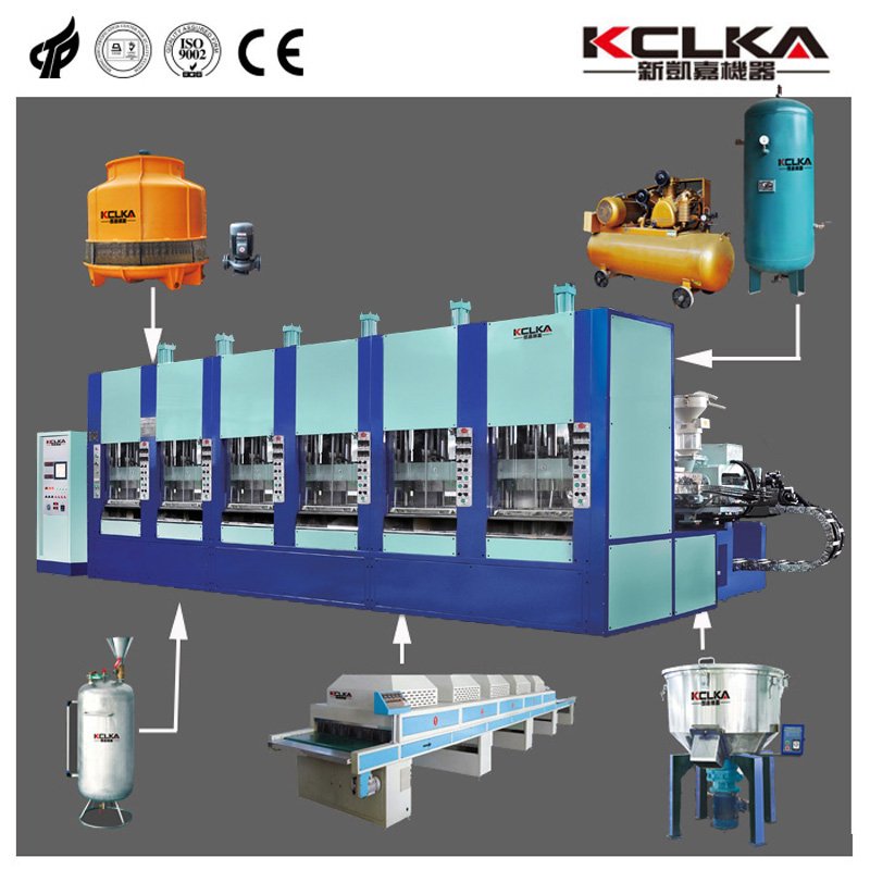 full-automatic foam EVA injection moulding machine