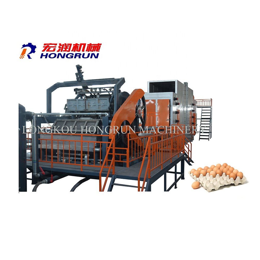 Paper egg tray making machine pulp egg carton production line
