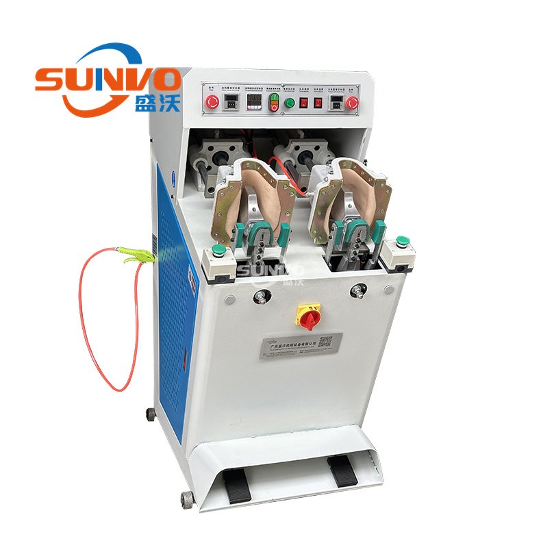 Horizontal One Hot One Cold Back Part Moulding Machine Shoe Counter Molding Machine Heel Setting Machine