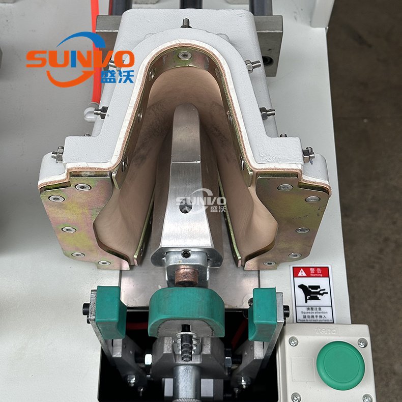 Horizontal One Hot One Cold Back Part Moulding Machine Shoe Counter Molding Machine Heel Setting Machine