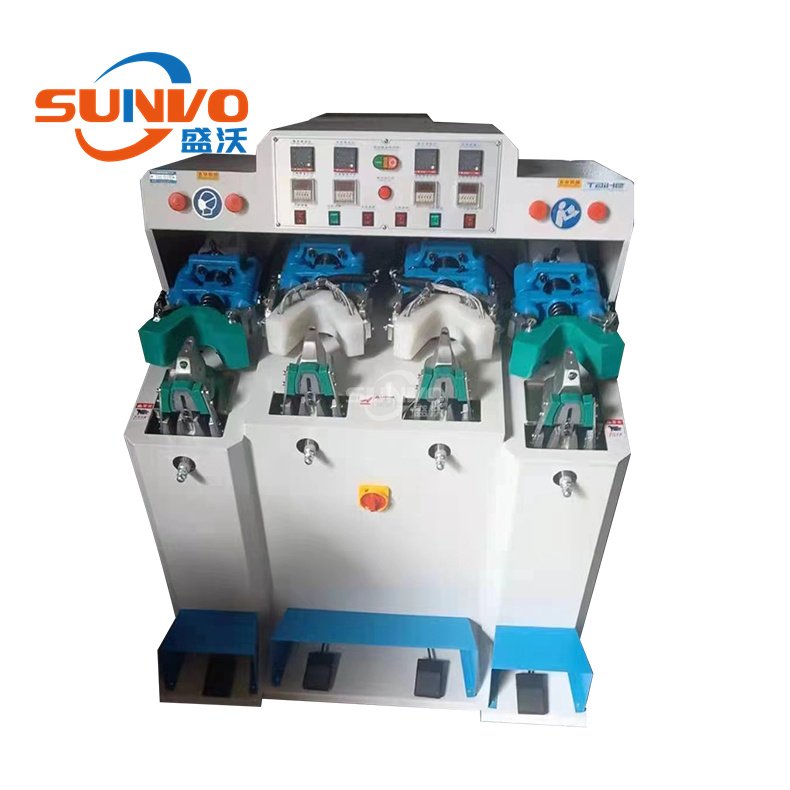 Horizontal Airbag Type One Heat And One Cold Back Part Moulding Machine Other Shoe Making Machine