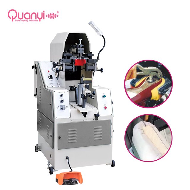 Heel lasting machines shoe Machine brand new Quanyi Brand sport shoe making Shoe Heel Lasting Machine