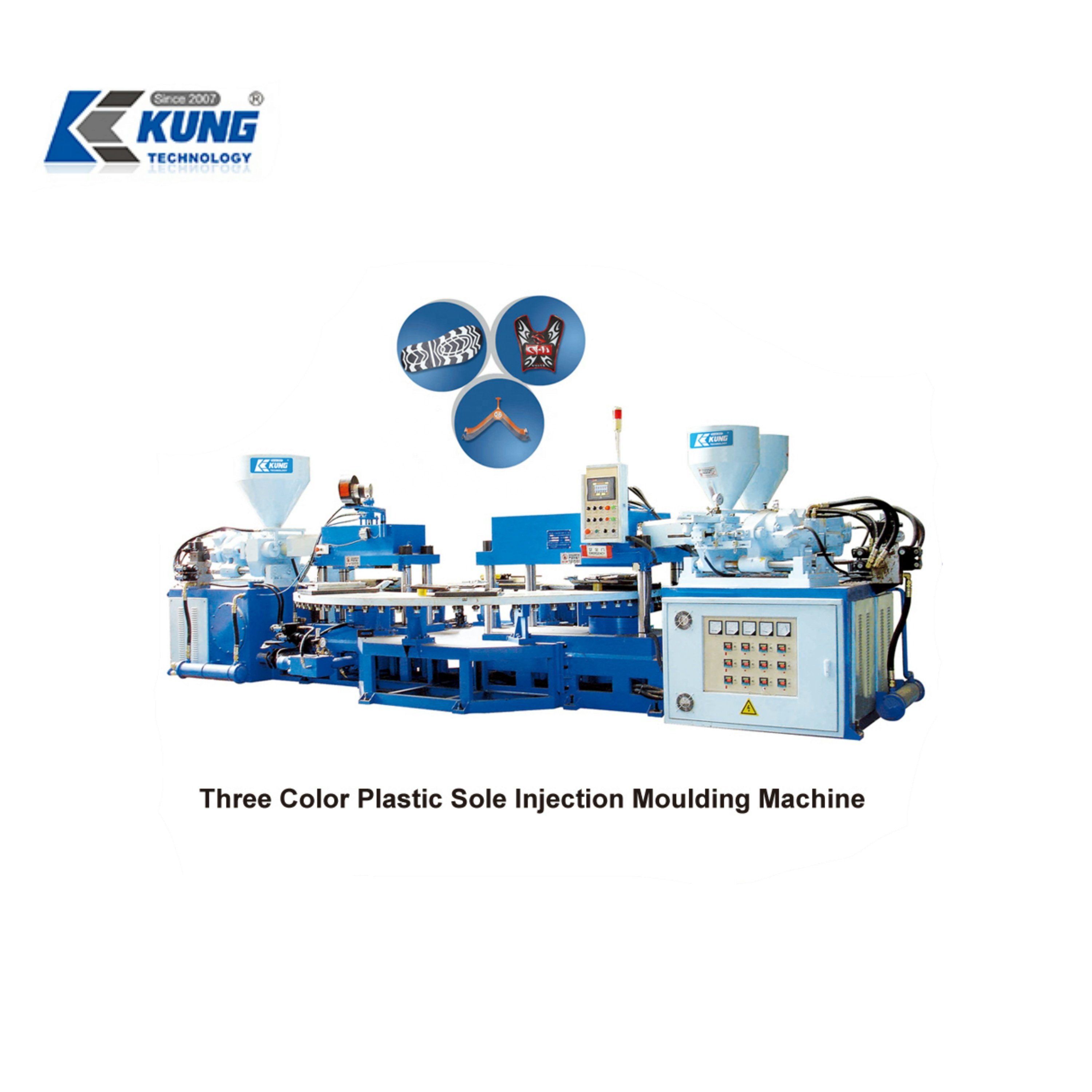 Double Colour PVC sole plastic injection Moulding Machine/shoes making machine