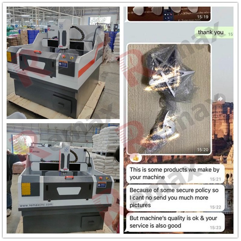 Remax 6090 3 axis ATC CNC Router Metal Engraving and milling cnc Machines for Shoes Mould